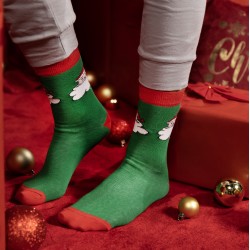 SF женски класични чорапи Christmas