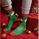 SF женски класични чорапи Christmas