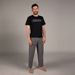 SF машки сет пижами Black Kr