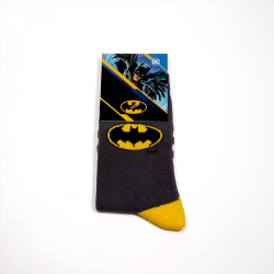 Warner Bros детски класични чорапи Batman Ylw Logo