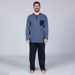 SF машки сет пижами Stripe Bs Fw 23