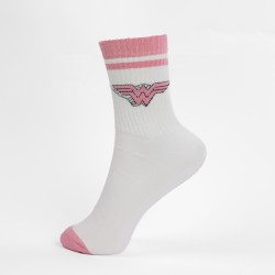 Warner Bros женски класични чорапи Pink Logo