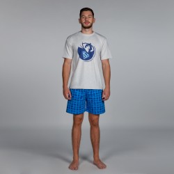 Warner Bros машки сет пижами Superman Blue Logo