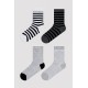 Penti детски класични чорапи B.STRIPE BW 4 PACK